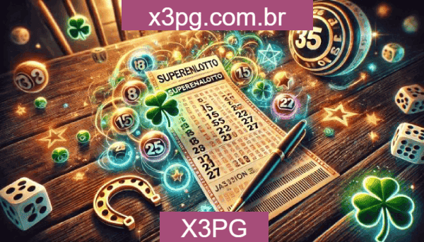 X3PG Loteria - Mega-Sena e Mais